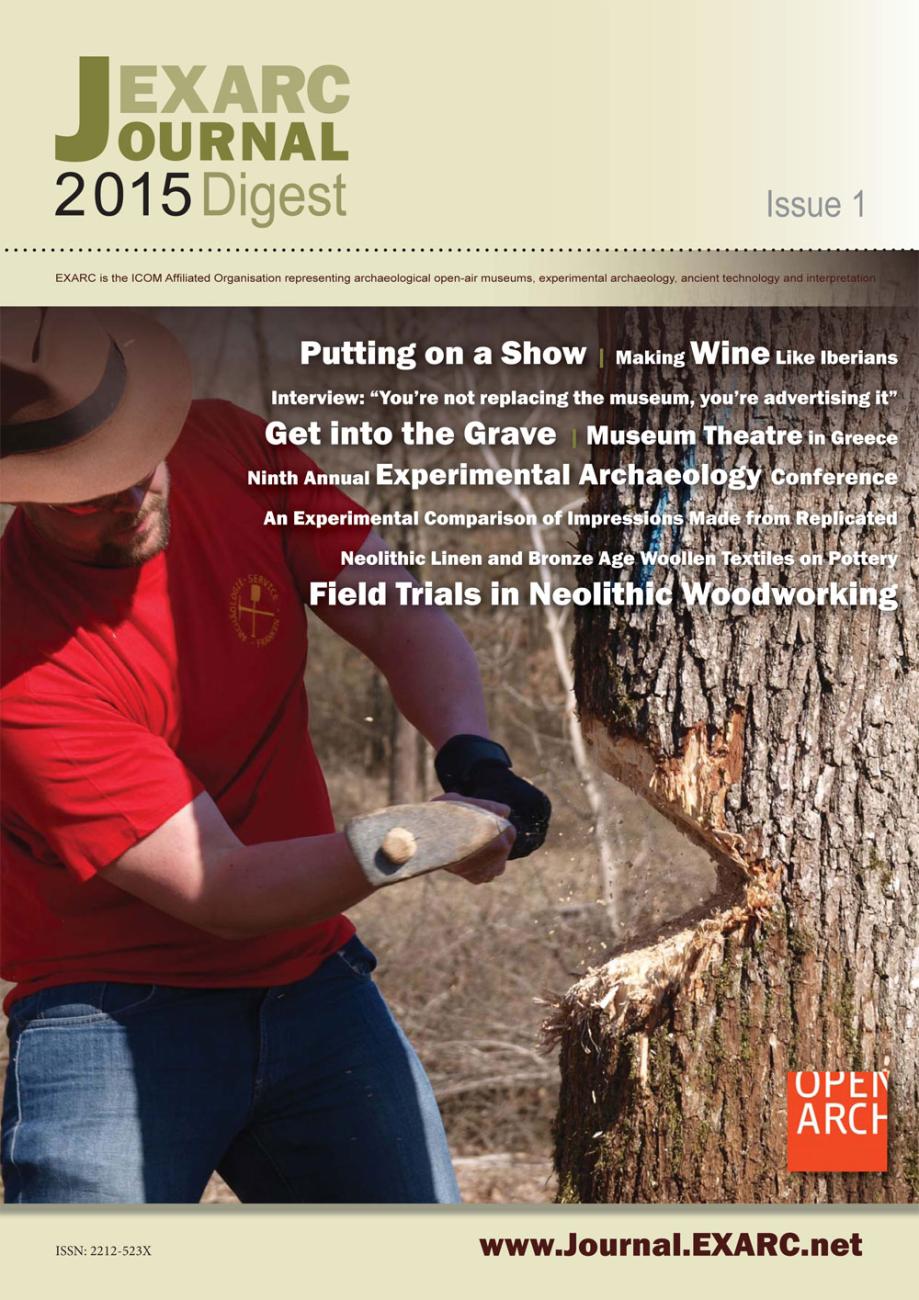 The EXARC Journal Digest 2015-1: Cover