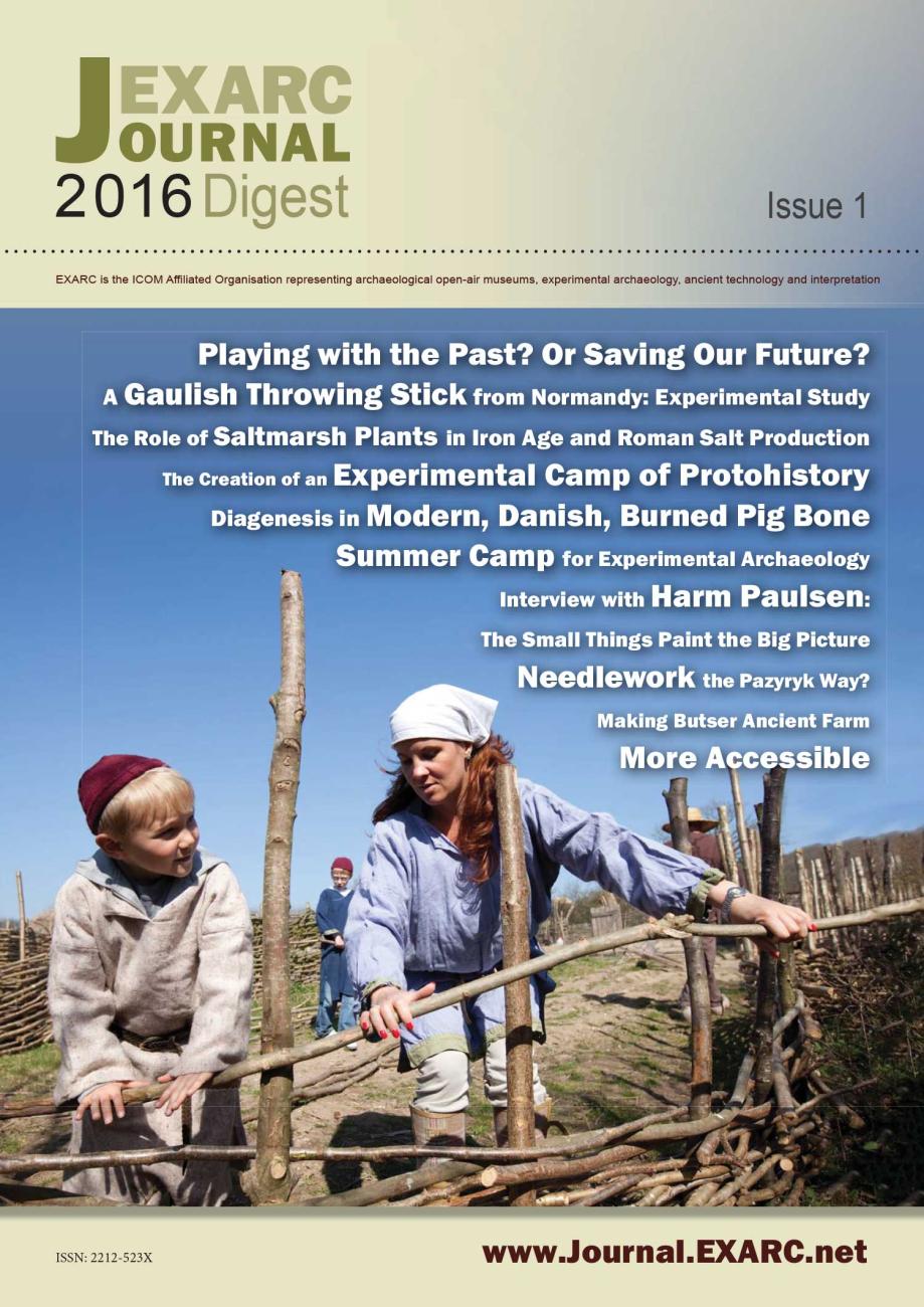 The EXARC Journal Digest 2016-1: Cover