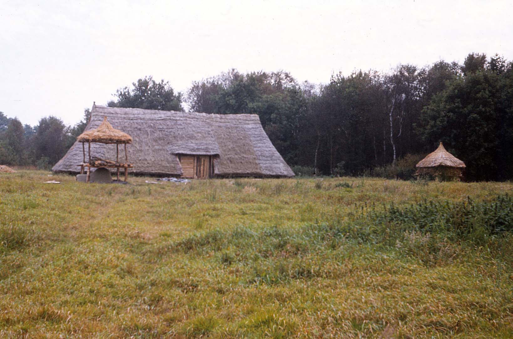 The Orvelte Farm in its early days. Picture by Drents Museum.