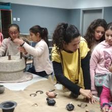 Educational service about Iron Age and Roman archaeological finds. 2018. Copyrights: APPA-VC